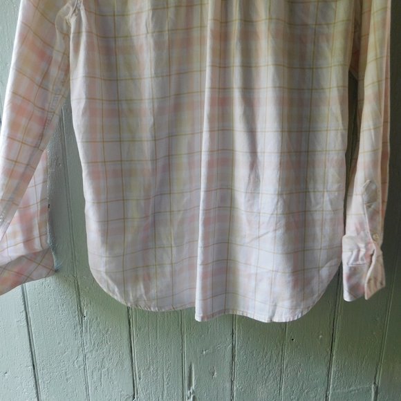 🪵🦔 Pink // White Plaid Shirt 🦔 - Picture 11 of 16